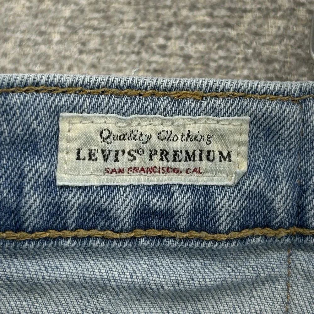 Levis‎ 502 Shorts Men Size 38 Blue Demin Cotton
